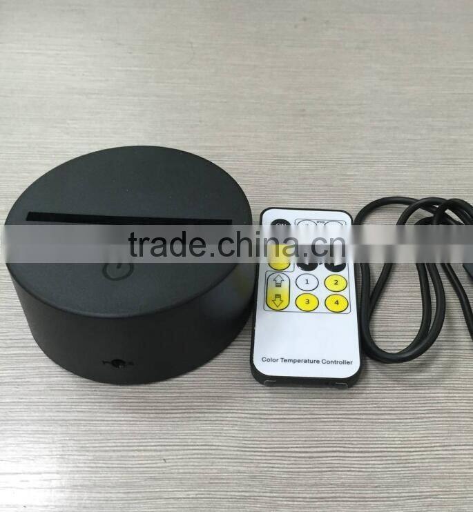 Jesus Christmas light 3D illusion acrylic LED night light