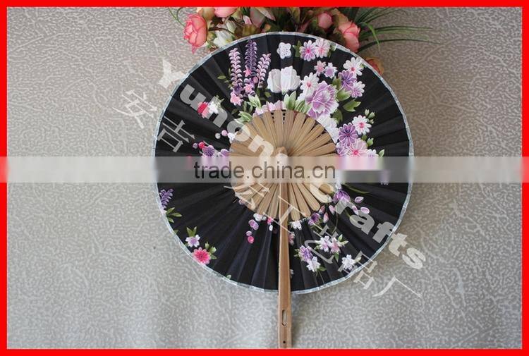 2015 creative bamboo folding crafts fan