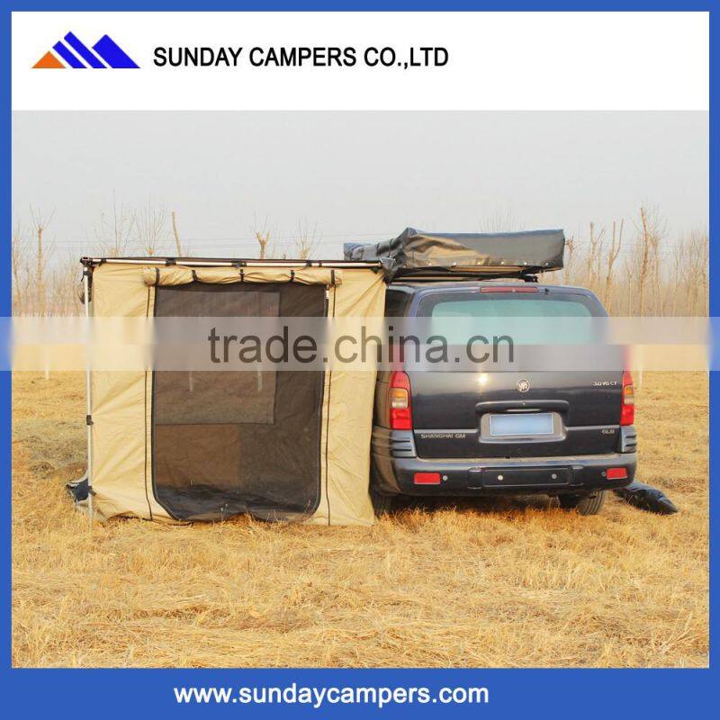 Sunday campers OEM 180 degree car side roof awning tent