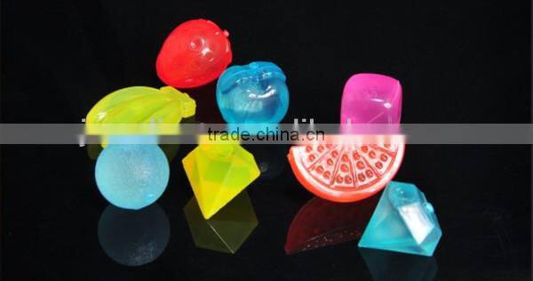 Colorful BPA free reusable plastic ice cubes wholesale