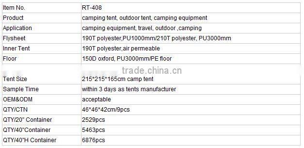 The New Camping Tent/ Beach Camping Tent