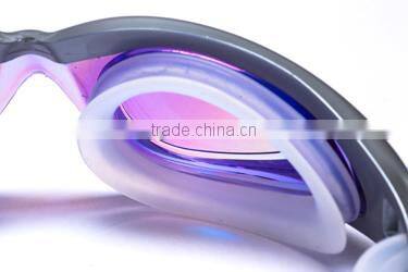 2016 Hot Selling Adult colorful lens Swim Goggles For Water Sports
