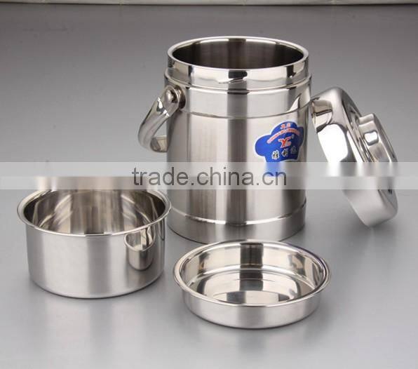 1.9L stainless steel hot lunch box, insulated stainless steel food container