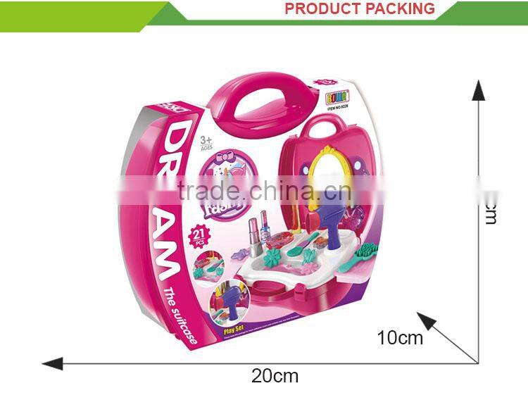 Hot Selling Children Toy Pretend Play Girls Dressing Table