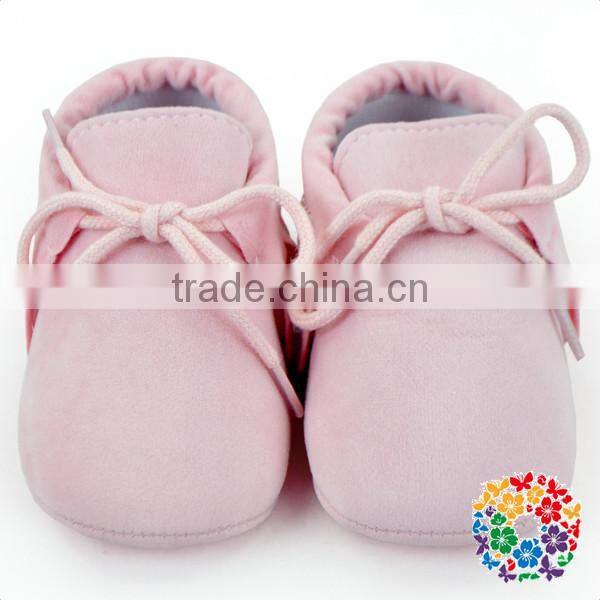 Pink Color Baby Shoes With Fringe Tassels Soft Sole Baby Leather Shoes Newborn Baby Shoes Manufacturer In Chian Yiwu