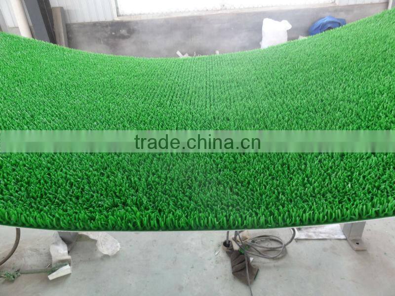 hebei mortmain best quality gold pans plastic grass mat