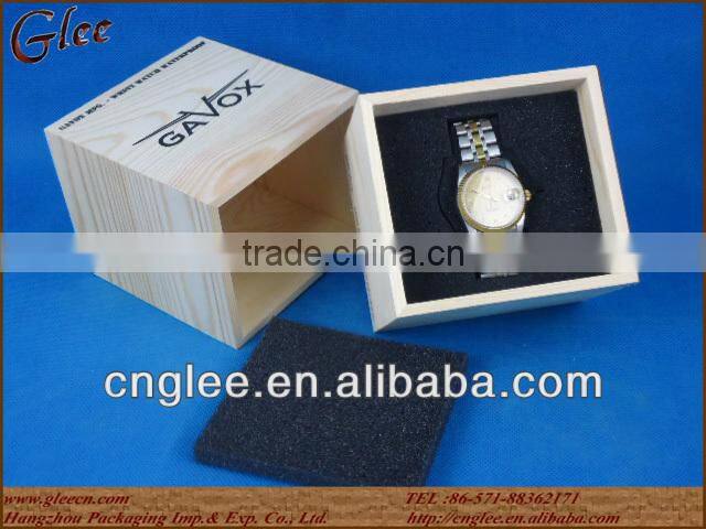 Fashion wooden watch display box for sale