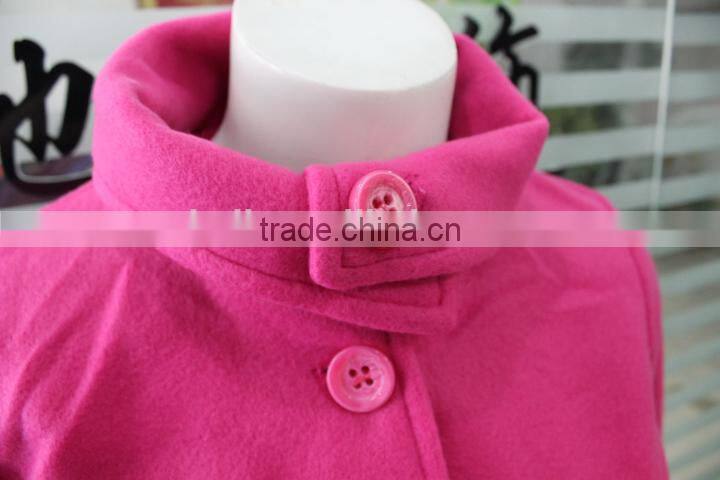 Chinese supply winter wool coat for women