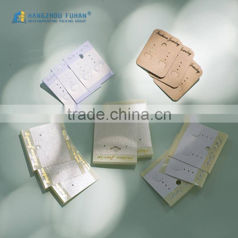 Variou Styles Paper Jewellery Hanger Tag