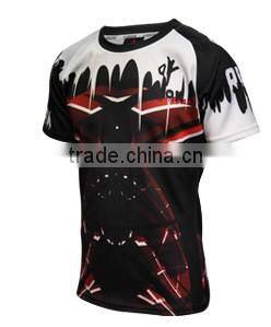280g spandex fabric camouflage design sublimation custom rugby jersey in rugby football wear
