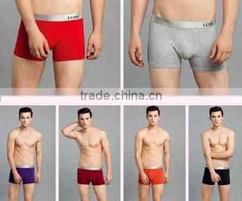 Mens sexy boxes/bodyshort OEM service spandex underwear