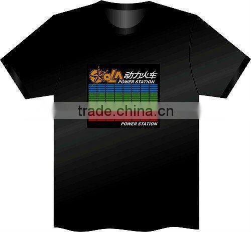 customized el music t-shirt (factory price, good quality, timely delivery)