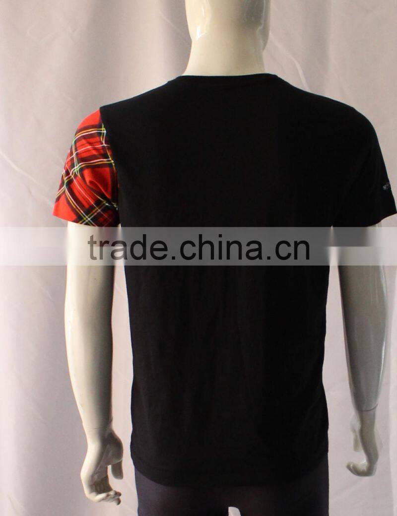 Black cotton t shirts men