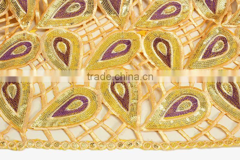 Top Grade Indian Raw Silk George Wrappers Nigerian George Wrappers