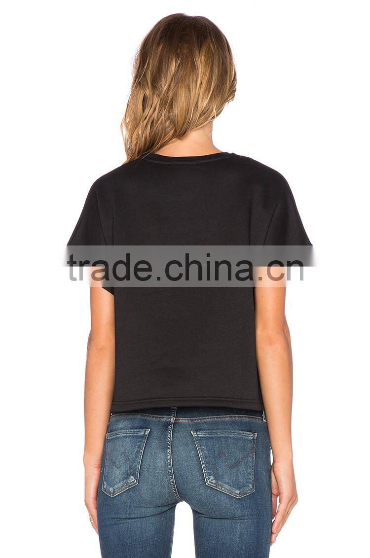 Wholesale china import pattaya t shirt 100% spun polyester t-shirt