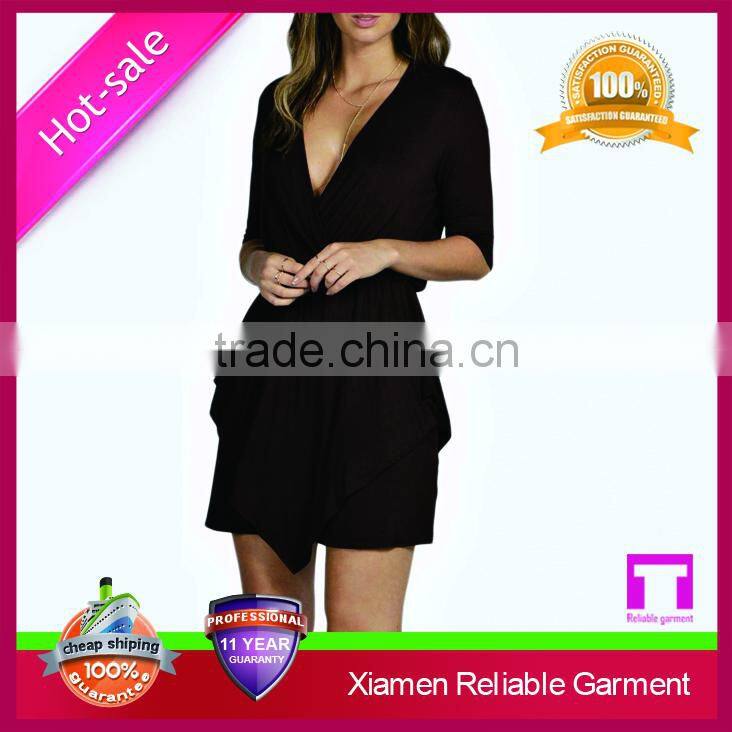New arrival best selling latest women casual one piece dress Xiamen factory Wholesale