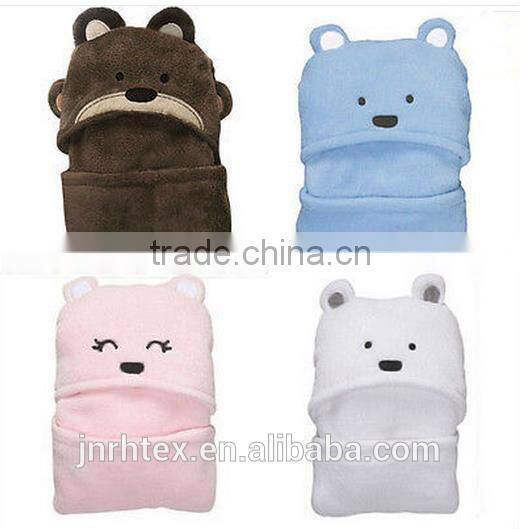 Baby soft cotton terry hooded baby bath towel,custom plain new hooded towel for baby