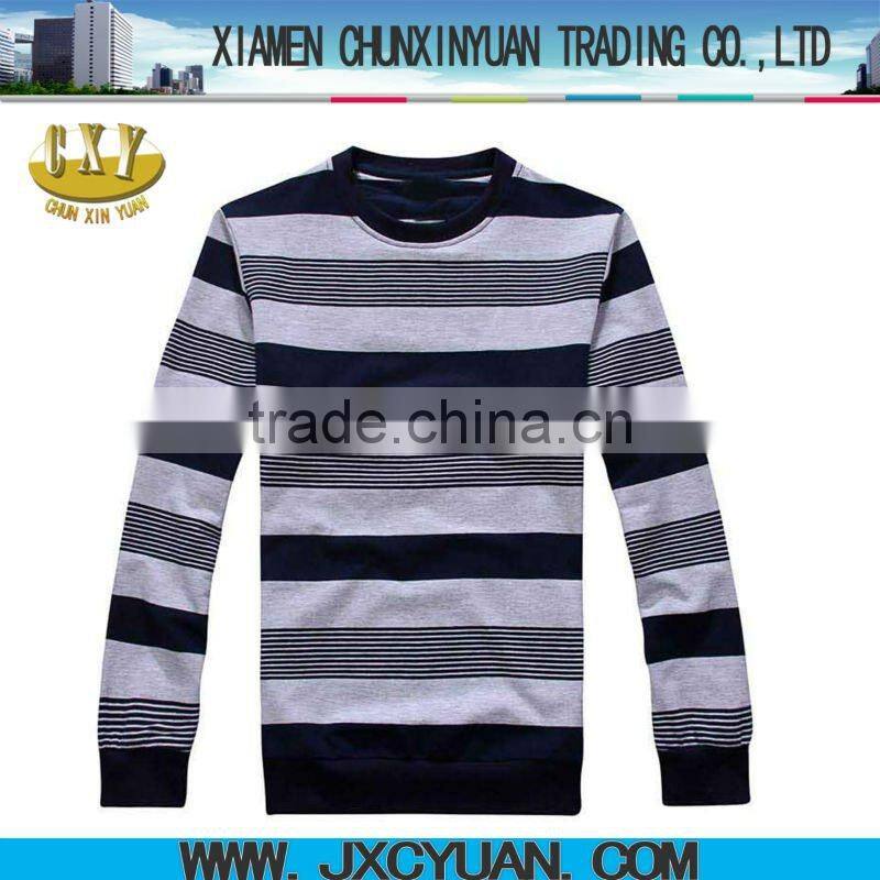 striped 2012 fashion men's t-shirt with black and yellow stripe