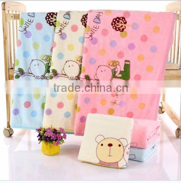 2016 alibaba china 100% cotton fabric organic baby hooded towel for babies