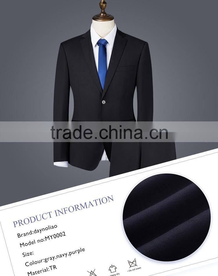 Daynoliao latest design men's wedding suits 2 pieces slim fit men dressTuxedo suits