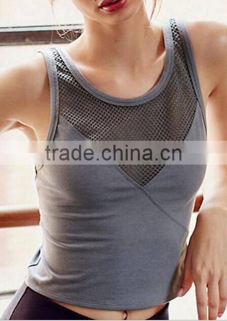 Runwaylover EY2215B Top Quality Sexy fashion cropped gym Yoga wear sport clothing
