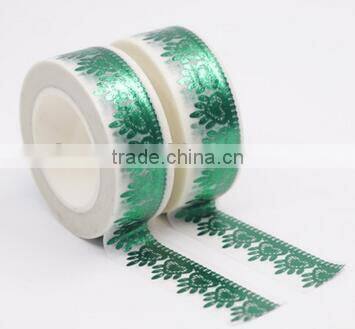 Foil Striped Washi Masking Decorative Tape