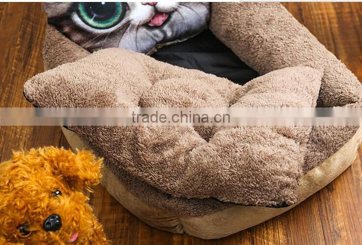 Fleece Thicken Pet dog Bed Mats Cushion Blanket