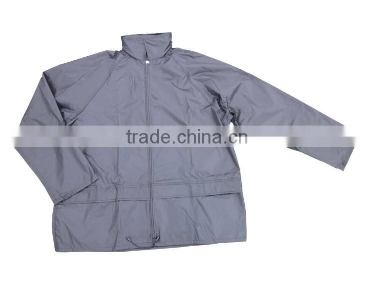 Custom safety raincoat cheap rainsuit mens rainwear