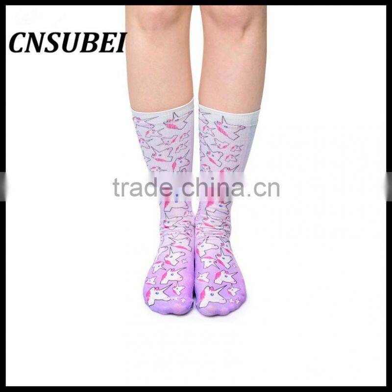 3D digital print sublimated socks