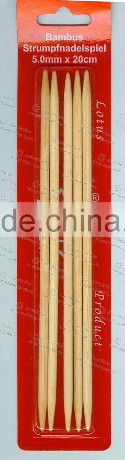 Sewing Products 3.5MM Double Points Sock Knitting Needle For Garment in Blister Packing