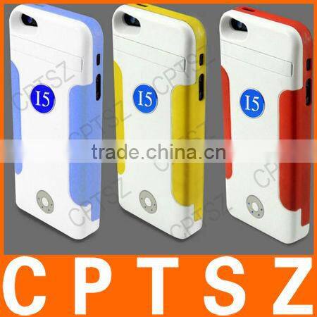 3500mAh External Battery Backup Charger Case Pack Power Bank for iPhone 5