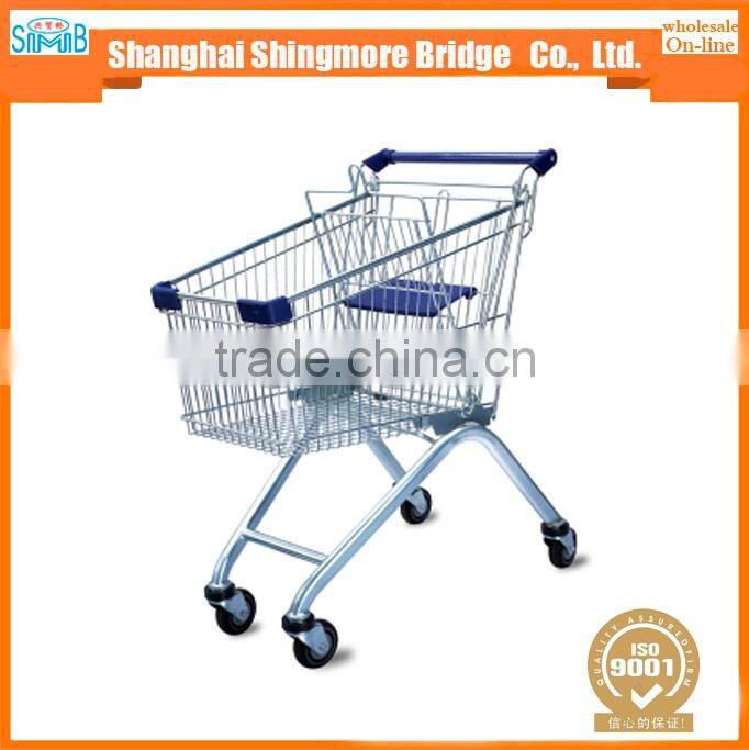 cheap sales high quality zinc basket trolley for sale