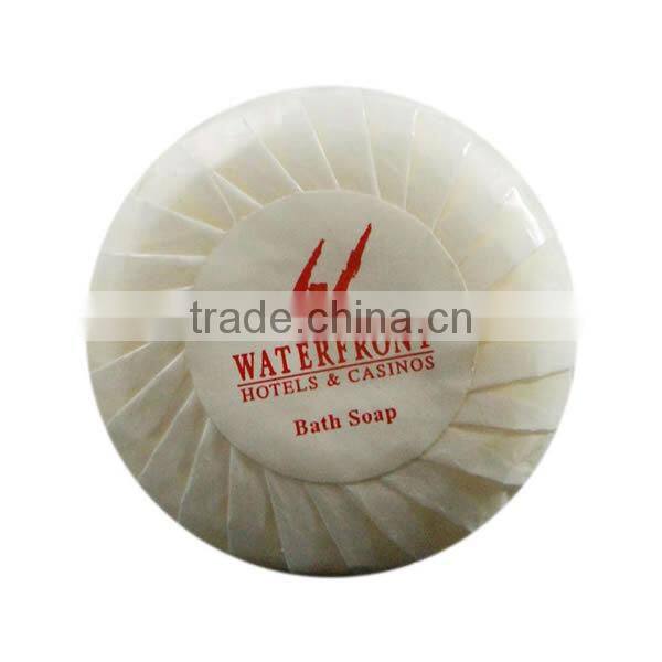 High end pleat natural bath beauty hotel soap