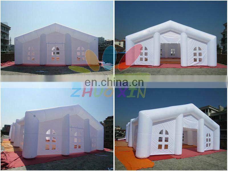 Pretty White 10x10 Tent Inflatable Wedding Party Tent for sale