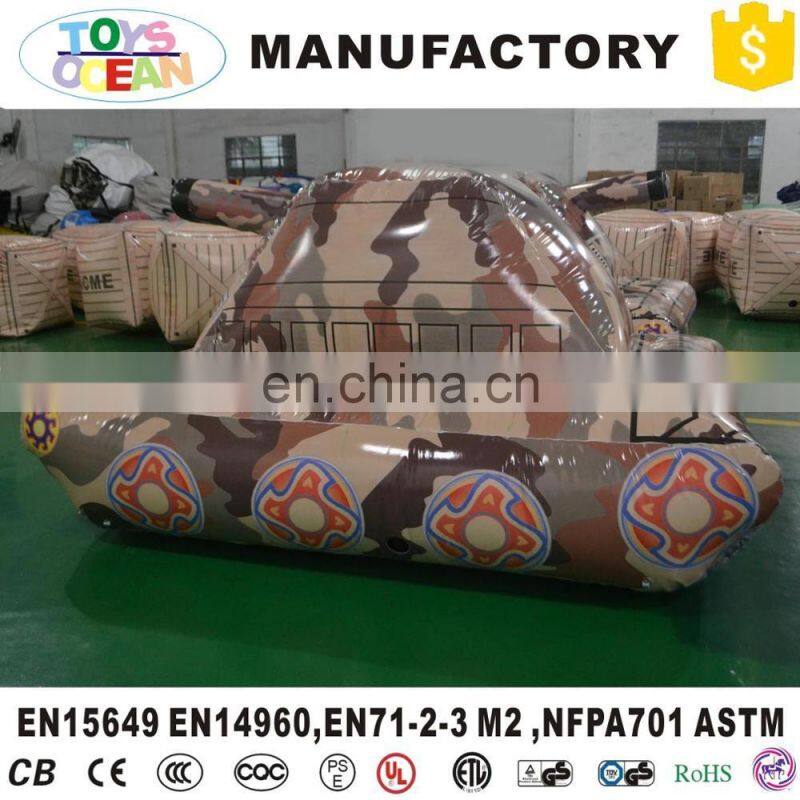 inflatable military tank model Bunker paintbal for bunker field