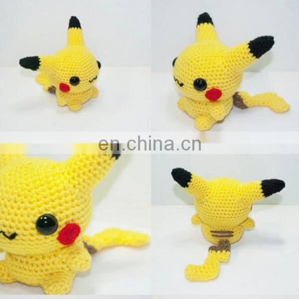Kwaii Crochet pokemon - Character mascot safty for baby melt your heart with big ears