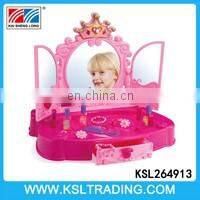 Dresser pretend play toys storage chair set for good sale