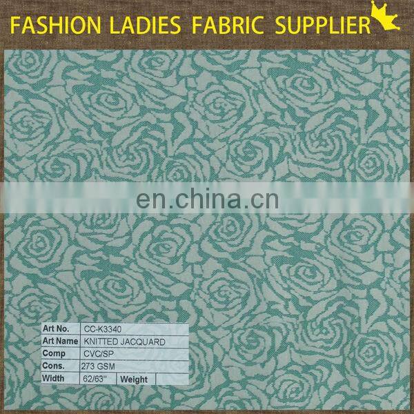 glove top-one china tea knitted jacquard fabric high quality faric made in china
