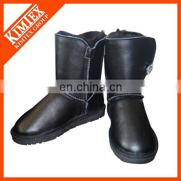 leather snow boots