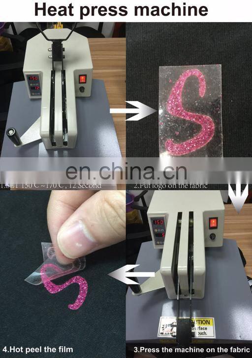 wholesale htv glitter heat transfer vinyl for sheets