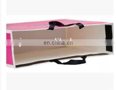 2015 red 1 color print soap 250gsm paper bag with cotton string