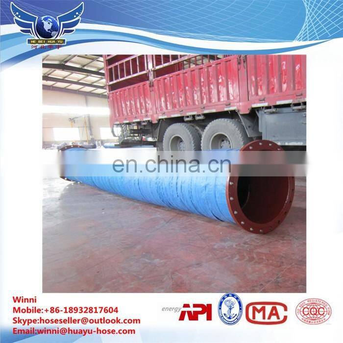 6 inch rubber hose for sand dredging rubber pipe