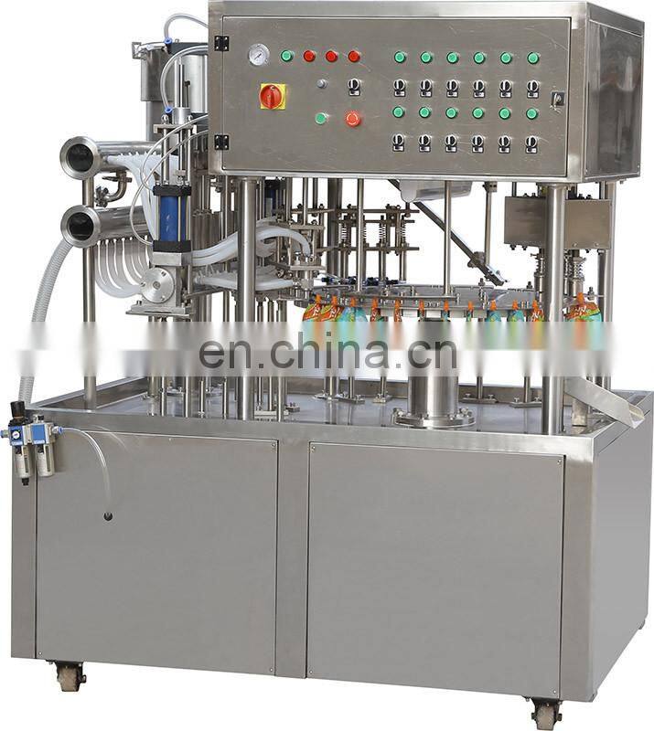 200ml stand up pouch packaging doypack machine liquid filling and sealing machine