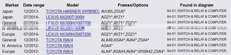 Oxygen Sensor O2 Sensor Lambda Sensor 89465-42230 8946542230