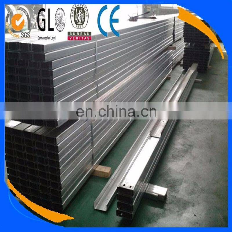 building galvanized steel c channel weight price