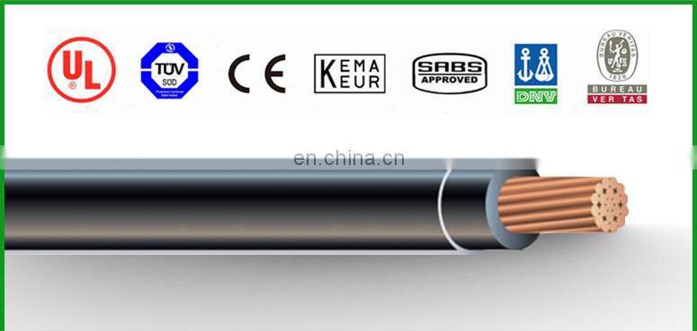 Copper Conductor 10 AWG THW/TW PVC Insulated Electric Wire