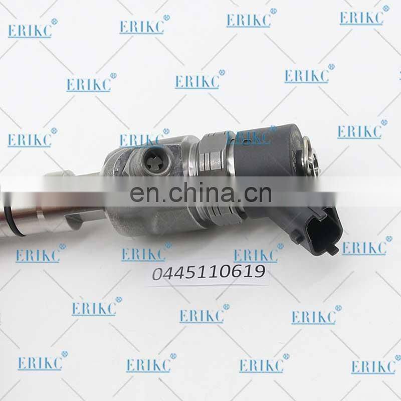 ERIKC 0 445 110 619 common rail diesel injection 0445 110 619 car injector 0445110619 for Bosh