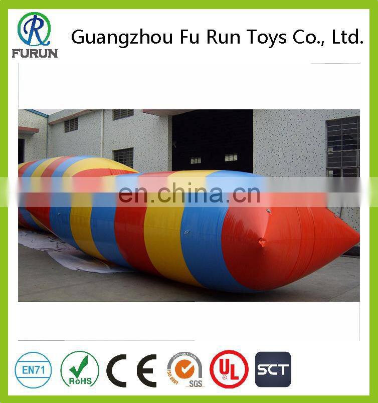 High quality water game inflatable water pillow Sea hot floating inflatable water pillow