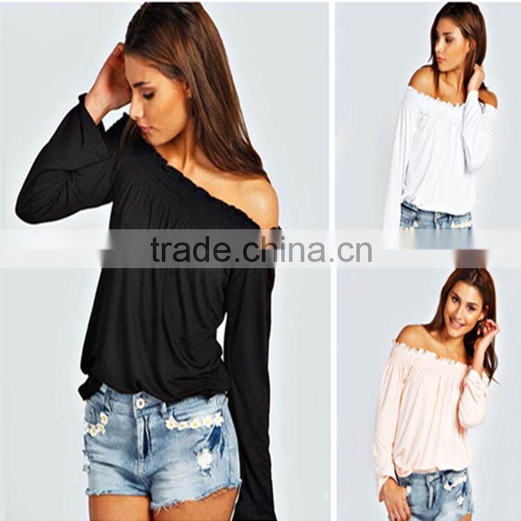 Ladies Causal Shirt Long sleeve Stripe Blouse Stylish apparel Women Clothing Tee Shirt for Women