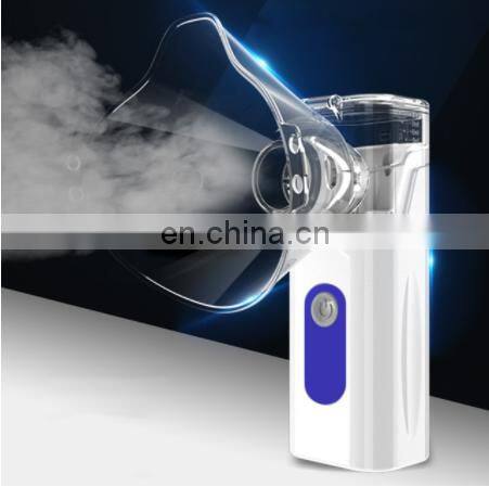 Home Inhaler Nebulizer Low Decibel Ultrasound Atomizer Handheld Adult&Kid Portable Micro Mesh Atomizer High Low 2Gear Humidifier